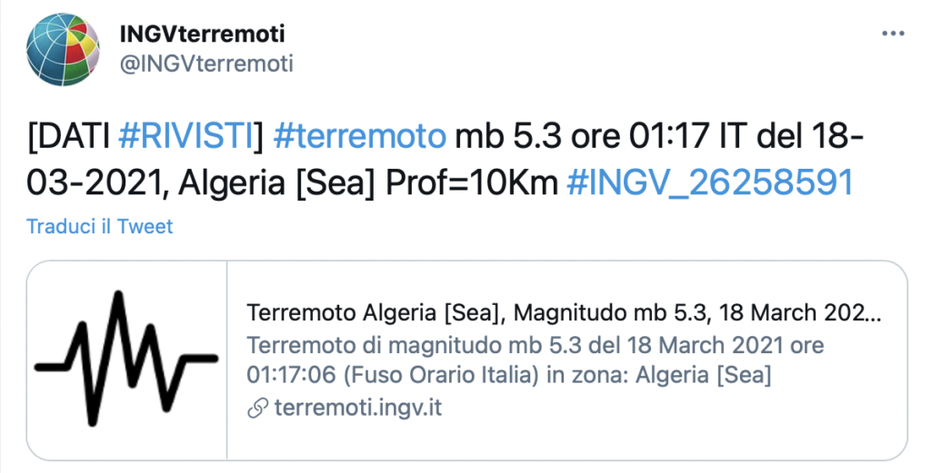 terremoto