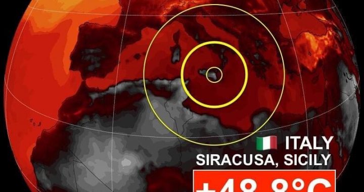 Siracusa, caldo da record: temperatura più alta mai ...