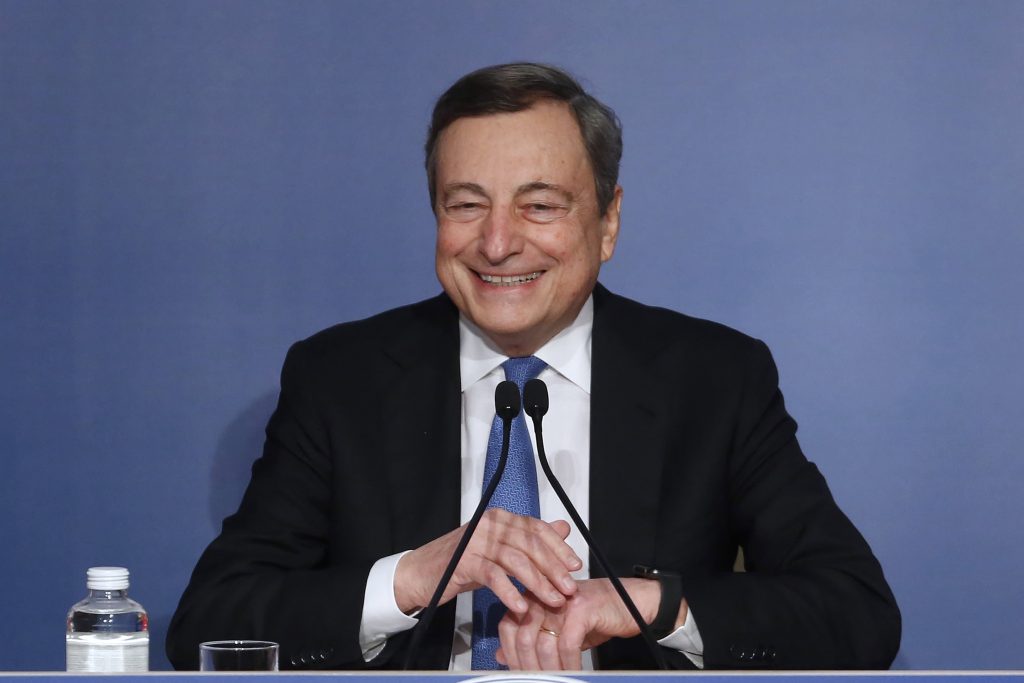 Mario Draghi annuncia la fine stato d'emergenza