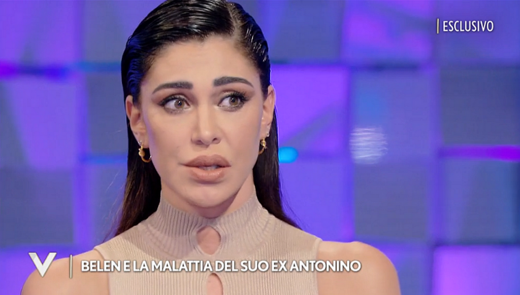 Belen Rodriguez parla della malattia Antonino Spinalbese