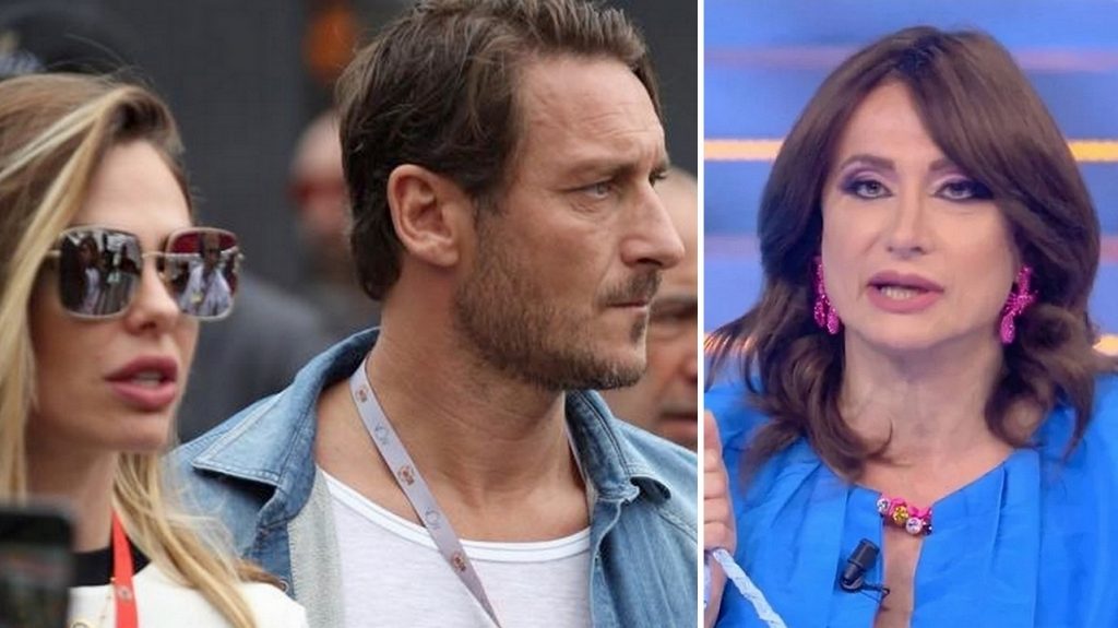 Ilary Blasi, Francesco Totti e Vladimir Luxuria