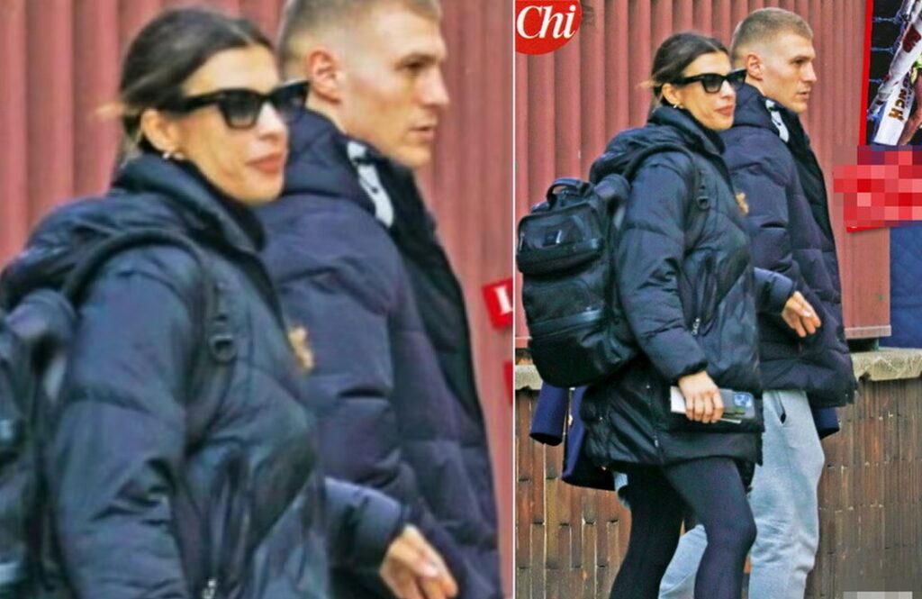 Elisabetta Canalis e Georgian Cimpeanu