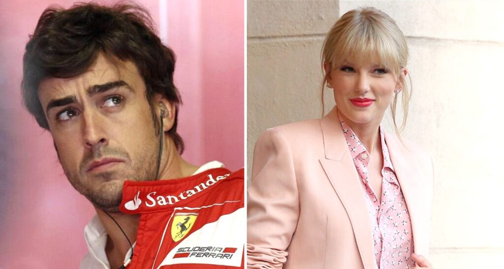 Fernando Alonso e Taylor Swift