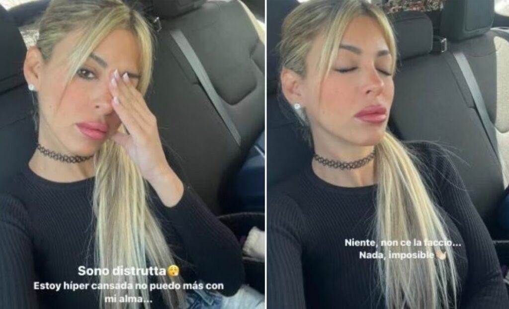 Oriana Marzoli, storie di Instagram