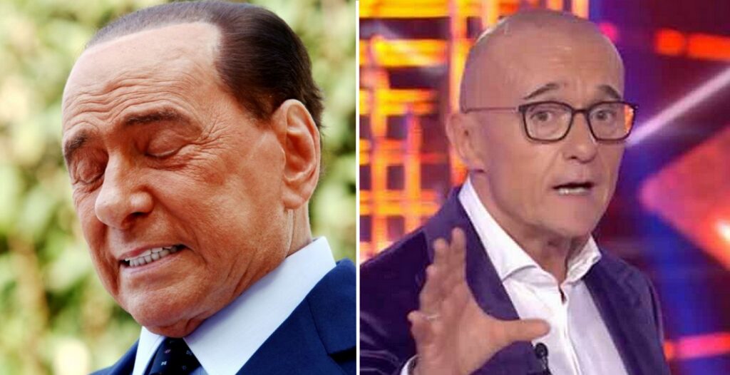 Silvio Berlusconi e Alfonso Signorini