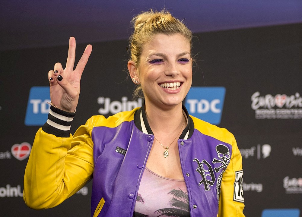 Emma Marrone tifosa del Napoli