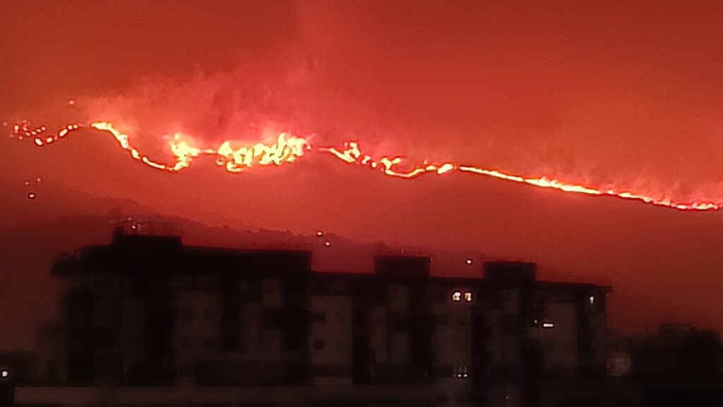 Incendio Palermo