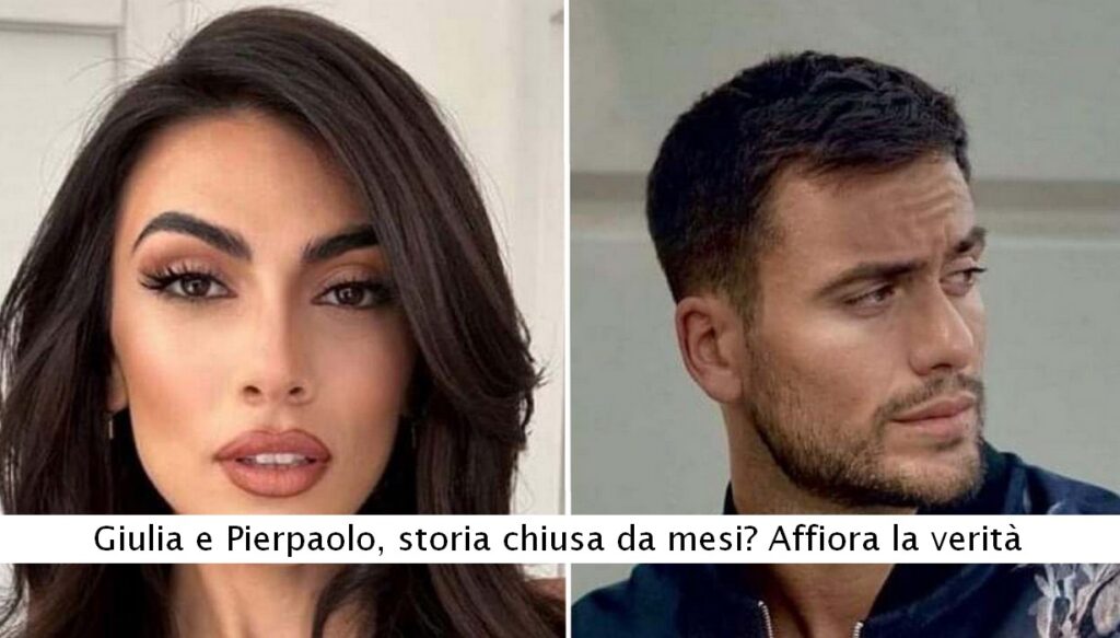 Giulia Salemi e Pierpaolo Pretelli, storia chiusa da mesi