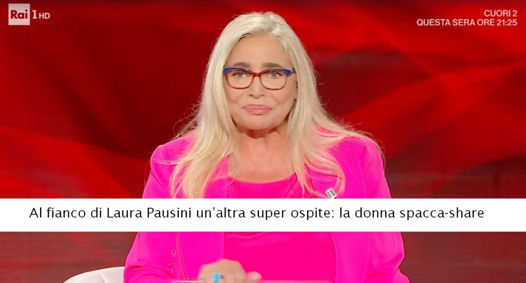 Domenica In. Al fianco di Laura Pausini un’altra super ospite...