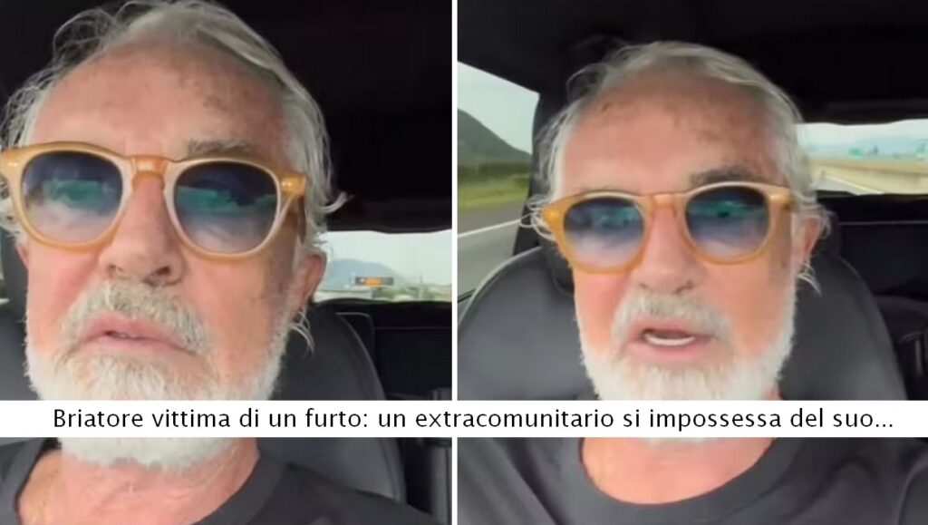 Flavio Briatore vittima di un furto. Un extracomunitario si impossessa del suo..