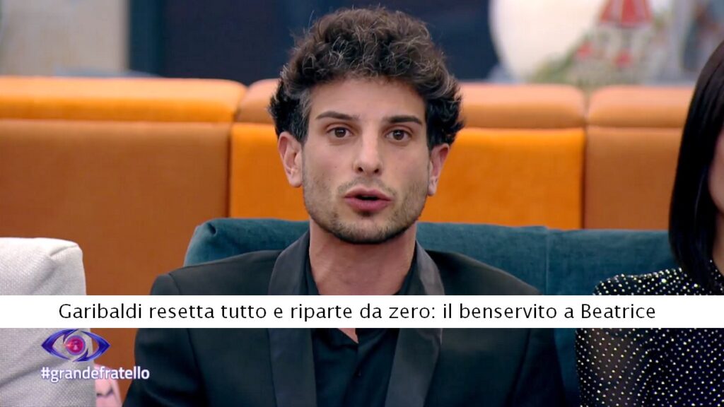 Garibaldi resetta tutto e riparte da zero. Il benservito a Beatrice