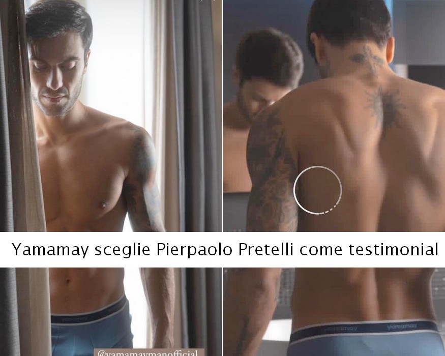 Yamamay sceglie Pierpaolo Pretelli come testimonial di underwear