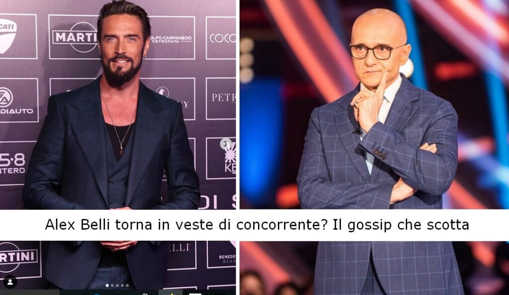 Alex Belli torna in veste di concorrente al Grande Fratello, Il gossip che scotta