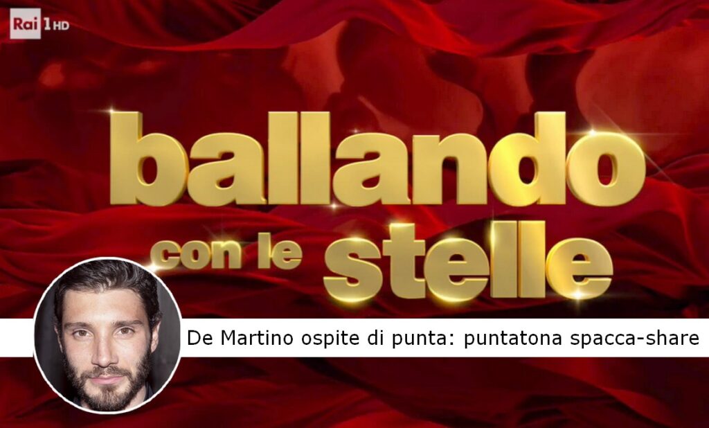 Ballando con le stelle Stefano De Martino ospite di punta