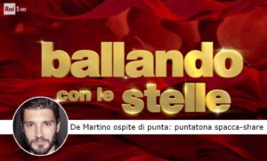 Ballando con le stelle Stefano De Martino ospite di punta