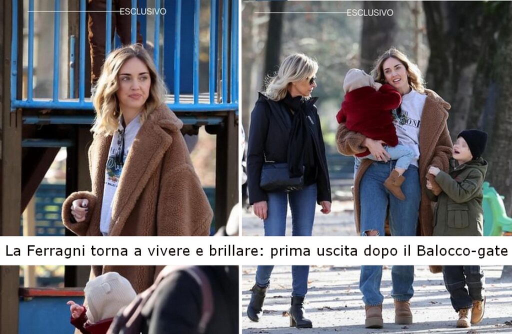 Chiara Ferragni torna a vivere e brillare: prima uscita dopo il Balocco-gate