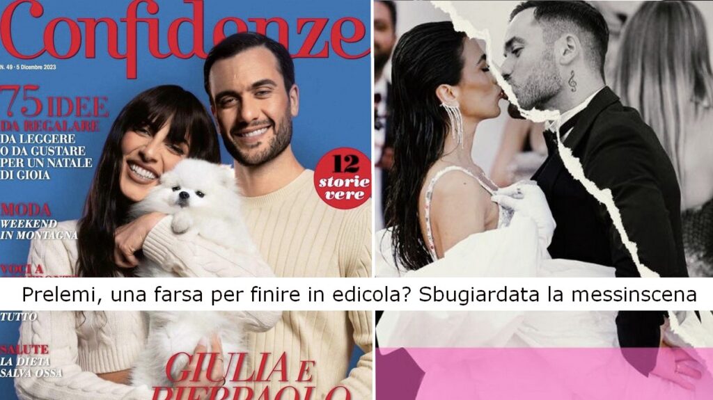 Giulia e Pierpaolo, una farsa per finire in edicola?