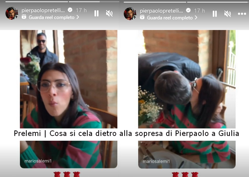 Prelemi | Cosa si cela dietro la sorpresa di Pierpaolo a Giulia