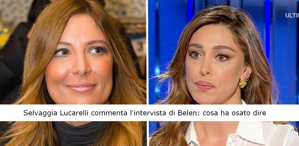 Selvaggia Lucarelli, commenta l'intervista di Belen