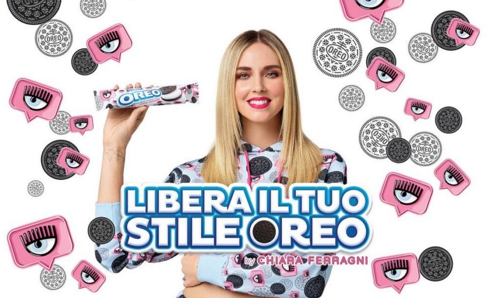 Chiara Ferragni per Oreo