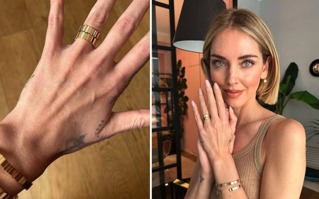 Chiara Ferragni, riappare la fede al dito