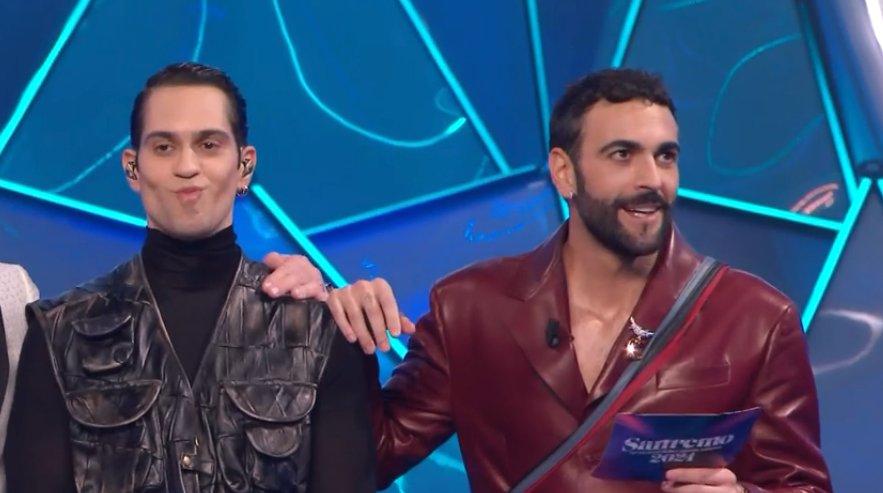 Mahmood Marco Mengoni Sanremo 2024